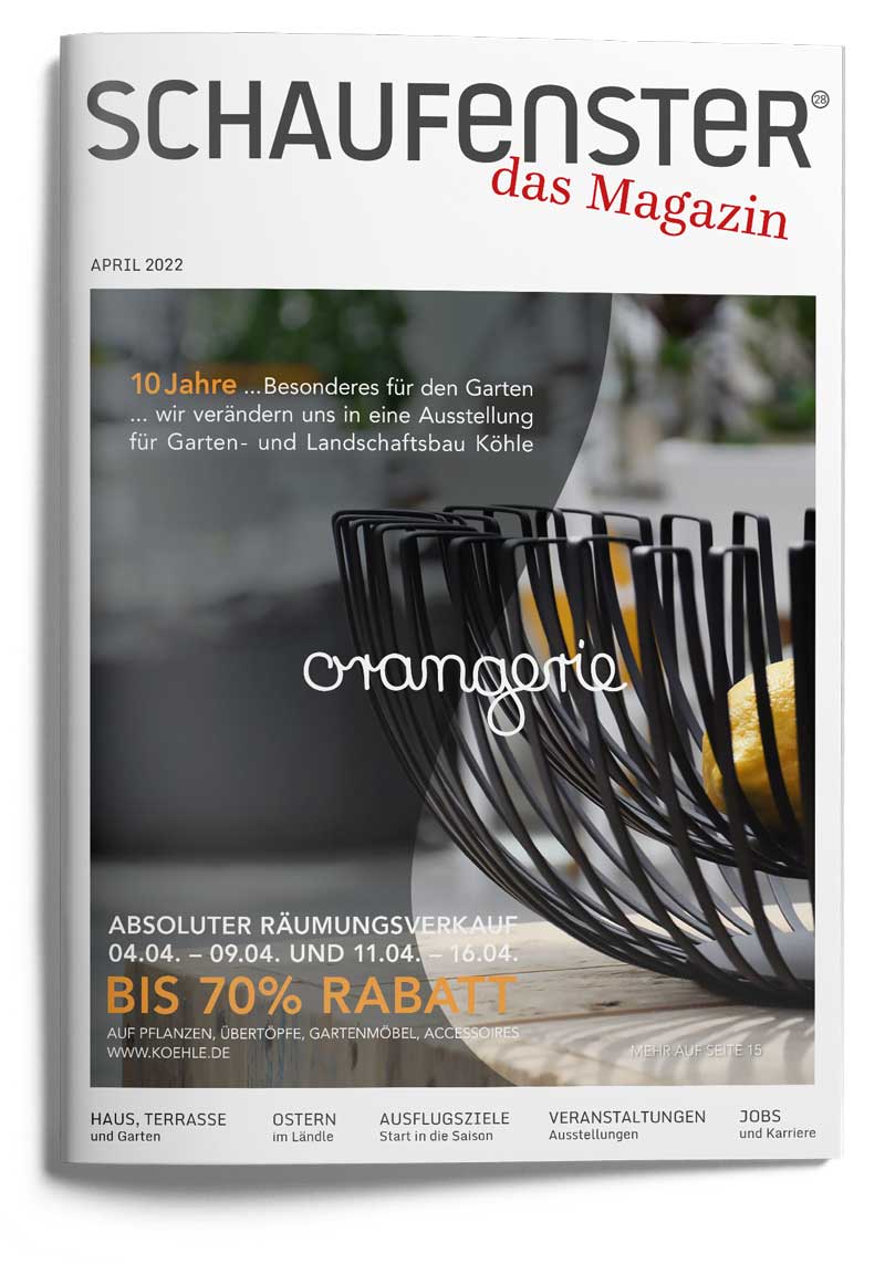 Titelbild Schaufenster Magazin
