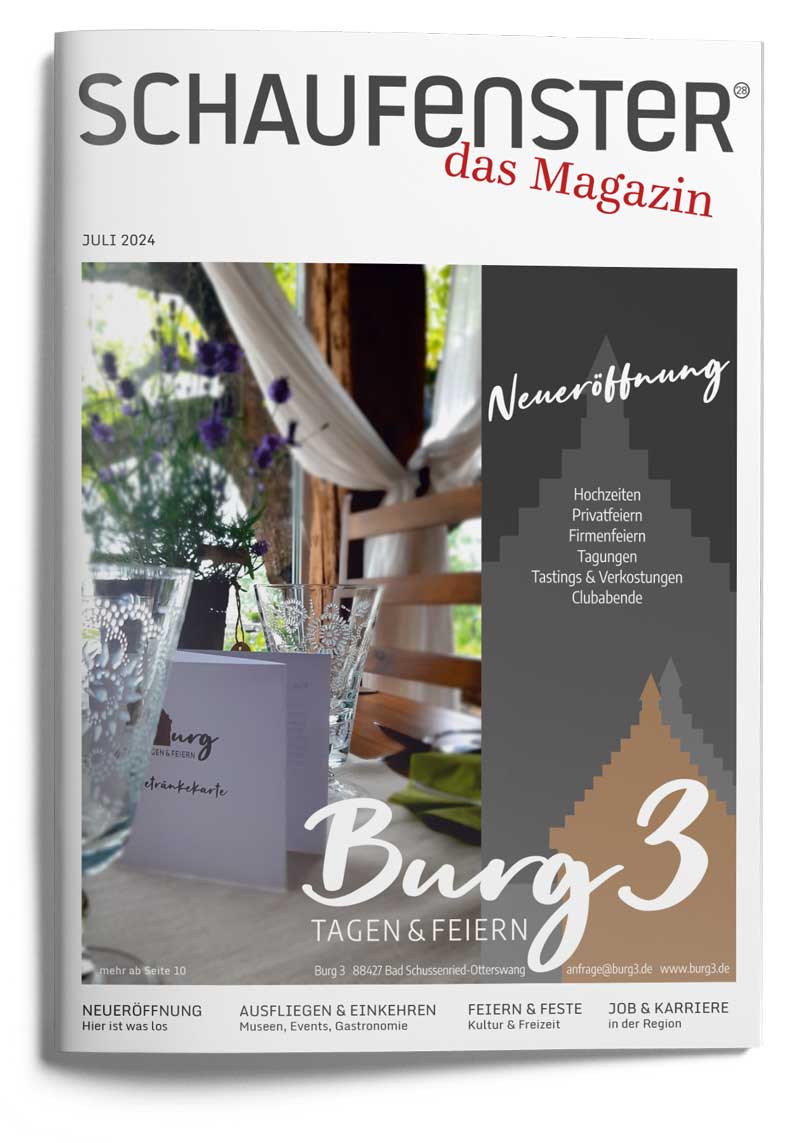 Titelbild Schaufenster Magazin