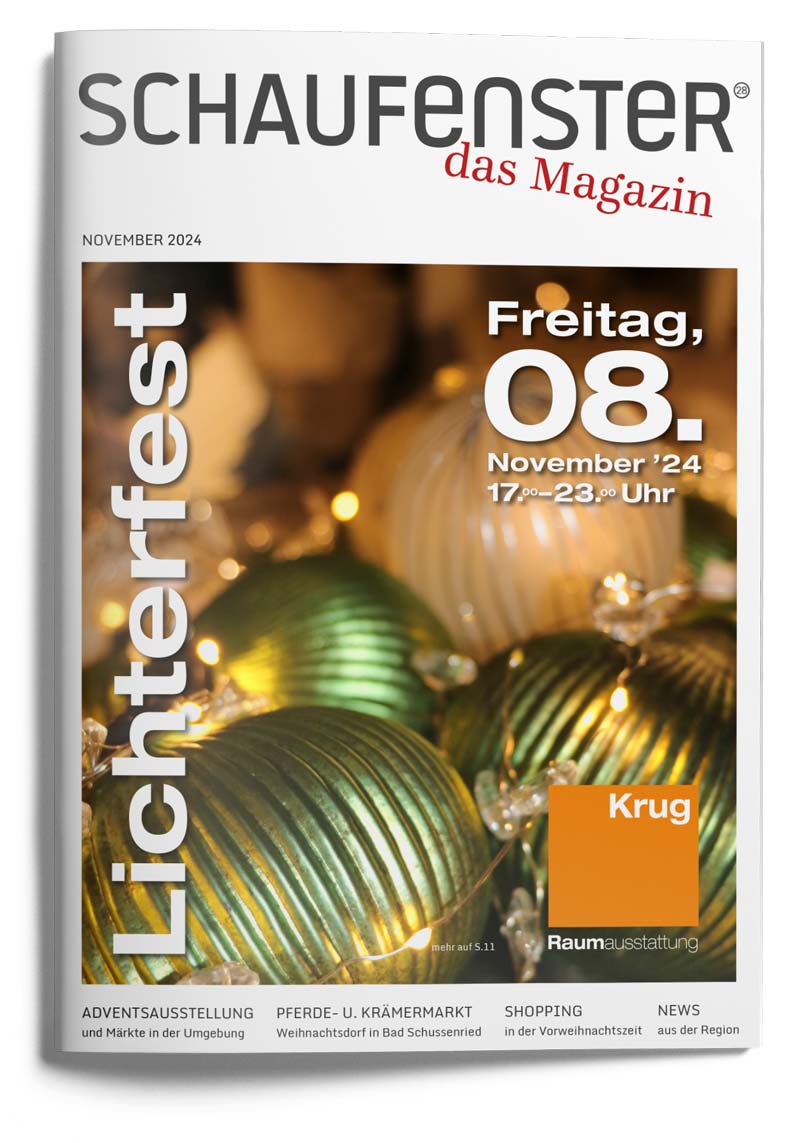 Titelbild Schaufenster Magazin November 24