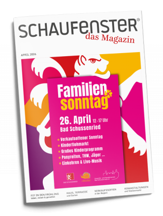 aktueller Titel des Schaufenster-Magazin