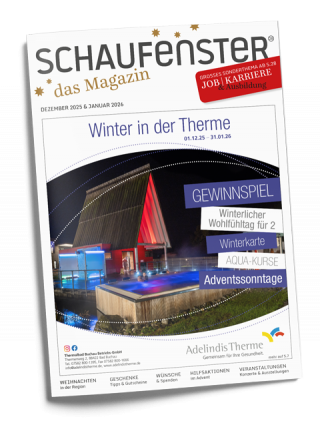 aktueller Titel des Schaufenster-Magazin